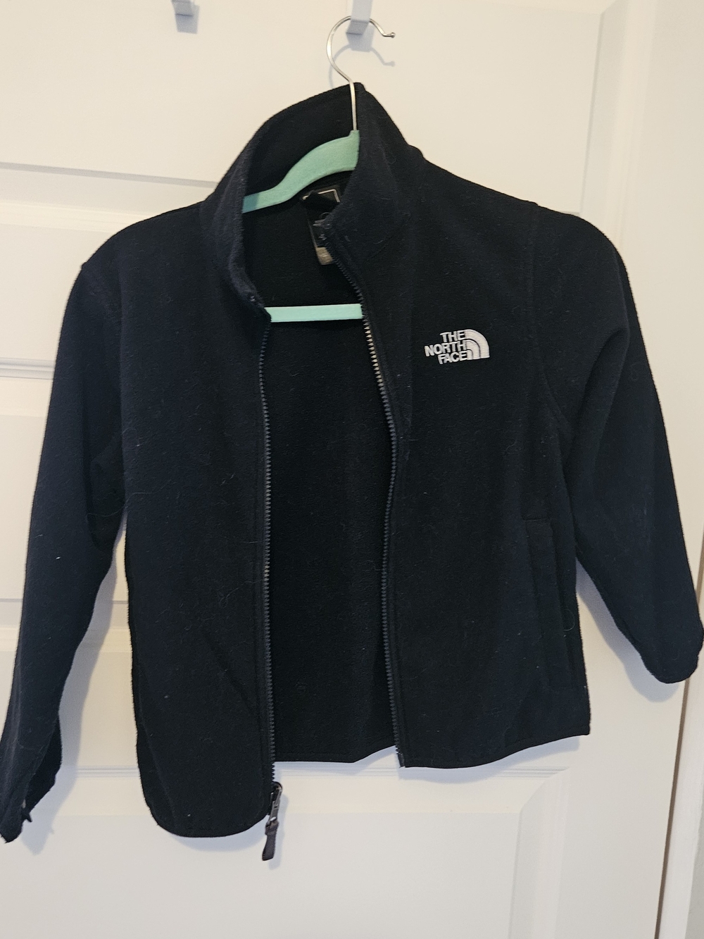The North Face Black Full-Zip Fleece Jacket